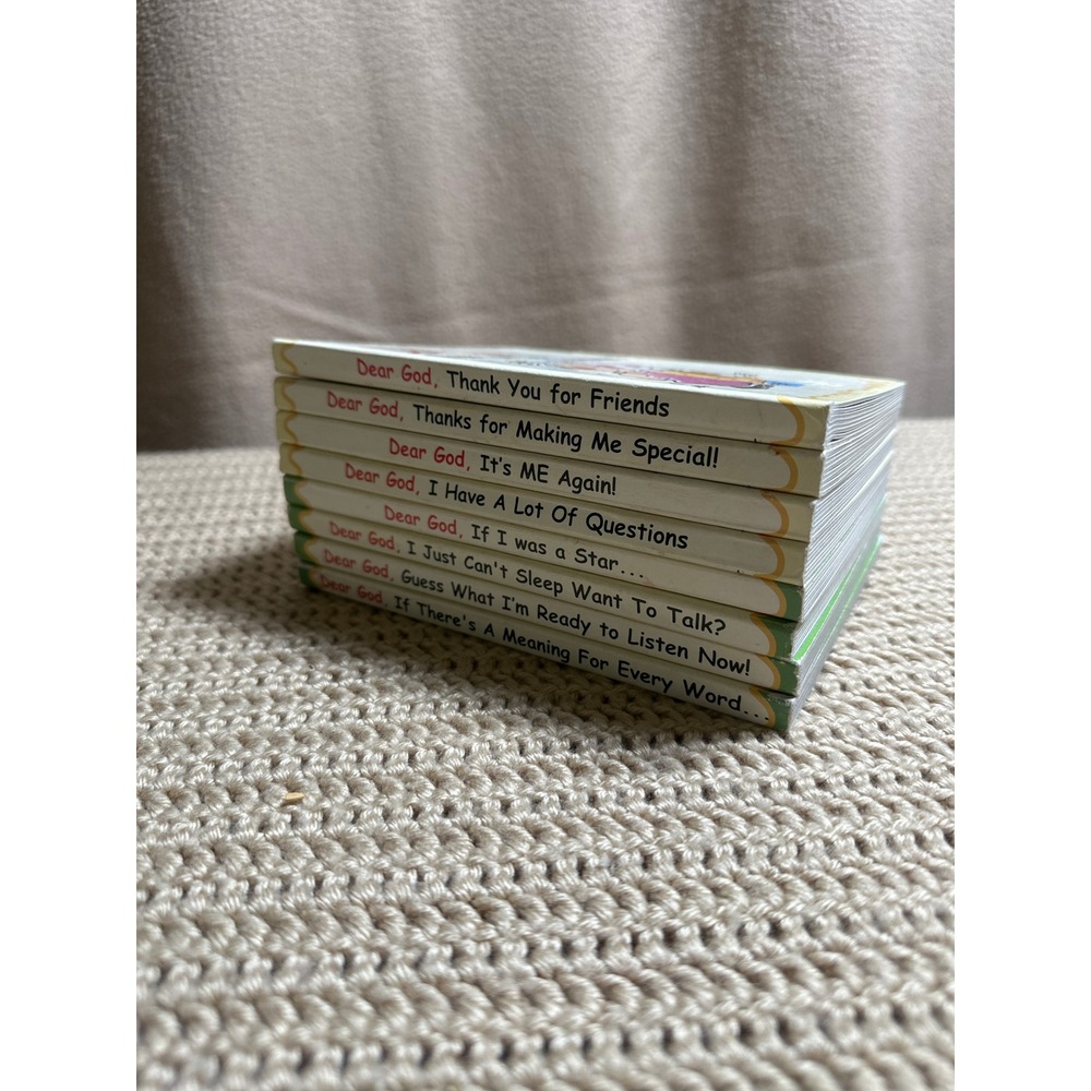 Dear God Kids Book 8 pack Annie Fitzgerald Flying Frog Publishing Vintage 2000s